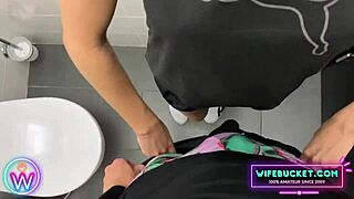 Horny Couple Fucks Intensely In Empty Gym