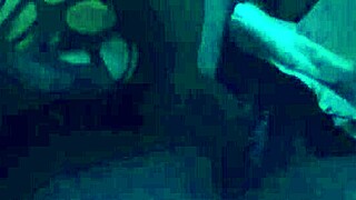 Intense sexy footjob in nylons and leggings