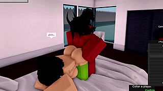 Demon Pounds Roblox Babe While Girlfriend Watches In Shock