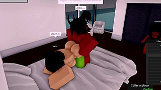 Demon Pounds Roblox Babe While Girlfriend Watches In Shock