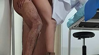 damn, medico mexicana nataly drilled at work on hidden cam doggystyle