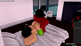 Demon Pounds Roblox Babe While Girlfriend Watches In Shock