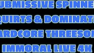 Dan and chad double penetrating helena's tight holes in homemade porn 😍