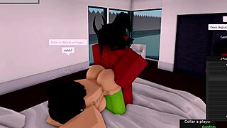Demon Pounds Roblox Babe While Girlfriend Watches In Shock