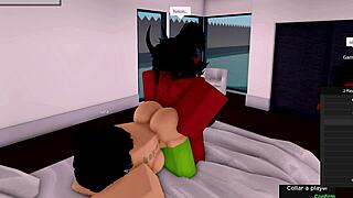 Demon Pounds Roblox Babe While Girlfriend Watches In Shock