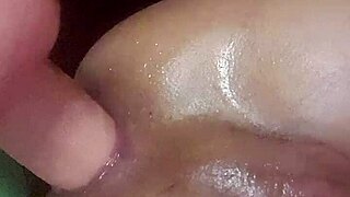 Tight Shemale Teases with Huge 11-Inch Dildo in POV Solo Play