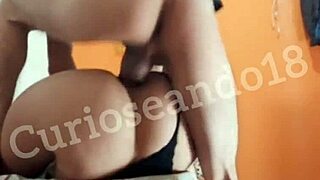 Redhead Girlfriend Bent Over for Anal Orgasm