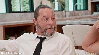 Ever shared a horny wife? Capri Cavanni and Reagan Foxx get licked on train.