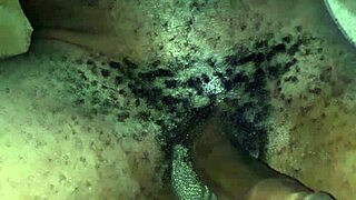 Skinny African Twink Strokes Oiled Monster Cock