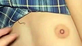 this delicate skinny teen just gave me her body