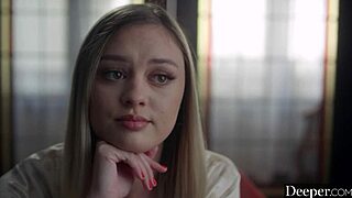 gorgeous amber moore craves uniformed man’s touch