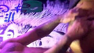 latina bent over tattooed pussy fucked by big cock