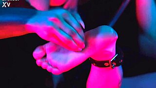 Bound feet ready for tickling? Let's gag on toes.