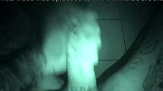 Tattooed Solo Masturbation During Late Night Stroke Session