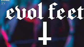 Bound feet ready for tickling? Let's gag on toes.