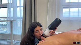 wow, got a crazy powerful cumshot from my new svakom alex neo 2 toy! 💦