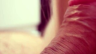 Asmr close-up blowjob oral creampie