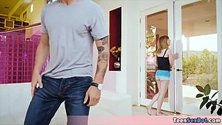 Stepsis feels too small 18+, so I comfort her tight body