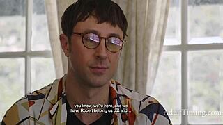 Boyfriend tricks girlfriend into fucking for rich pervert therapist! 😱