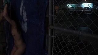 anal slut b gang bang rough outdoor public hook-up is anya