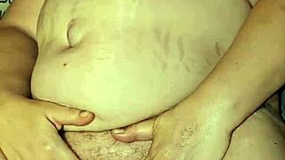 Watch me best her pussy with this dildo until she cums hard.