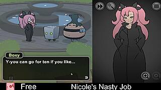 Nicole's Nasty Interactive Erotic Game Job!