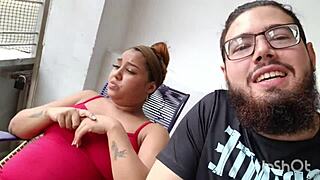 Pregnant Brunette Wife In USA Lets Husband Fuck Others Close Up Fucking