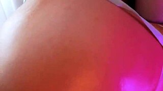 Submissive slut twerks hard in first porn close-up