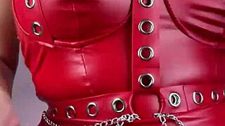 Femdom says, 'you are my chastity slut in pov'