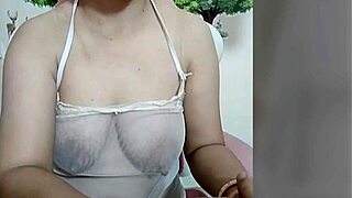 Juliana Japa, hairy with swollen nipples, touching herself now?