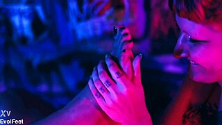 Bound Feet Licked to Drive Me Wild with Tickles. How Does Sucking Soles Spark Such Intense Moaning?