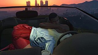 Franklin gets a call for a hooker service in GTA V