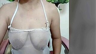 Juliana Japa, hairy with swollen nipples, touching herself now?