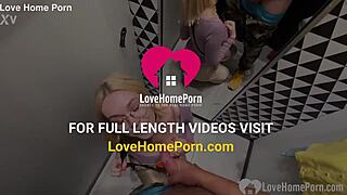 Gf gives blowjob in changing booth