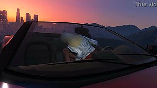 in gta 5, franklin picks up a hooker for car sex