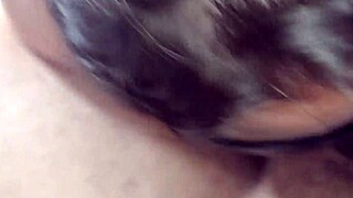 Look at This Babe Taking It Hard