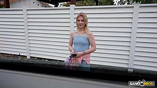 Bangbros - Candy Lane Enjoys Every Moment In The Bang Bus And Smiles As She Gets A Messy Facial