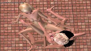 feeling the love between three lesbian girls