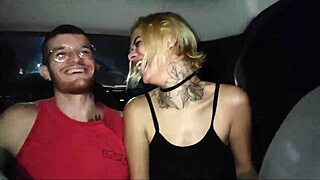Trans Couple Bangs in Uber While Driver Films Everything