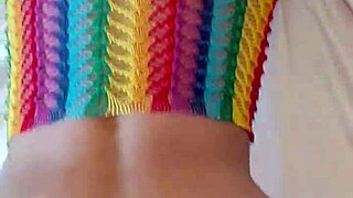 CANDIE CROSS köpek stili pozisyonda yoğun POV sikiliyor