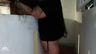 hidden camera catches my slutty neighbor getting a wild pounding to lift her spirits.