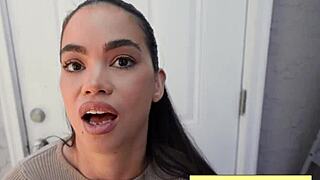 Hey, sexy brunette Angelina Moon, will you pay your gardener Logan Xander with a wet blowjob and juicy pussy tonight?