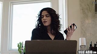 latina victoria voxxx called troubleshooter and guy fucked her tight pussy with monster cock