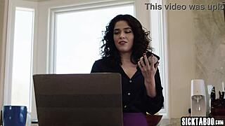 latina victoria voxxx called troubleshooter and guy fucked her tight pussy with monster cock