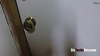 Hush, it's me, your stepbro, blindfolded and fucking