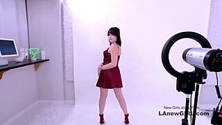 Shy Teen 18+ Brunette Gets Fucked in Modeling Audition