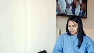 Asian Uniformed Girl Gives Epic Blowjob in Consultorio Visit