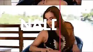 caught half cousin bathing in bathroom