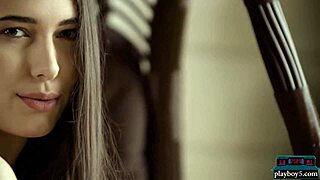 Arab Teen 18+ Katrine Pirs Strips for Playboy Softcore