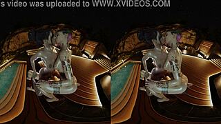 FFF Judy Alvarez Panam Palmer V Parody Cyberpunk2077 Lesbian Threesome Dildo Kiss